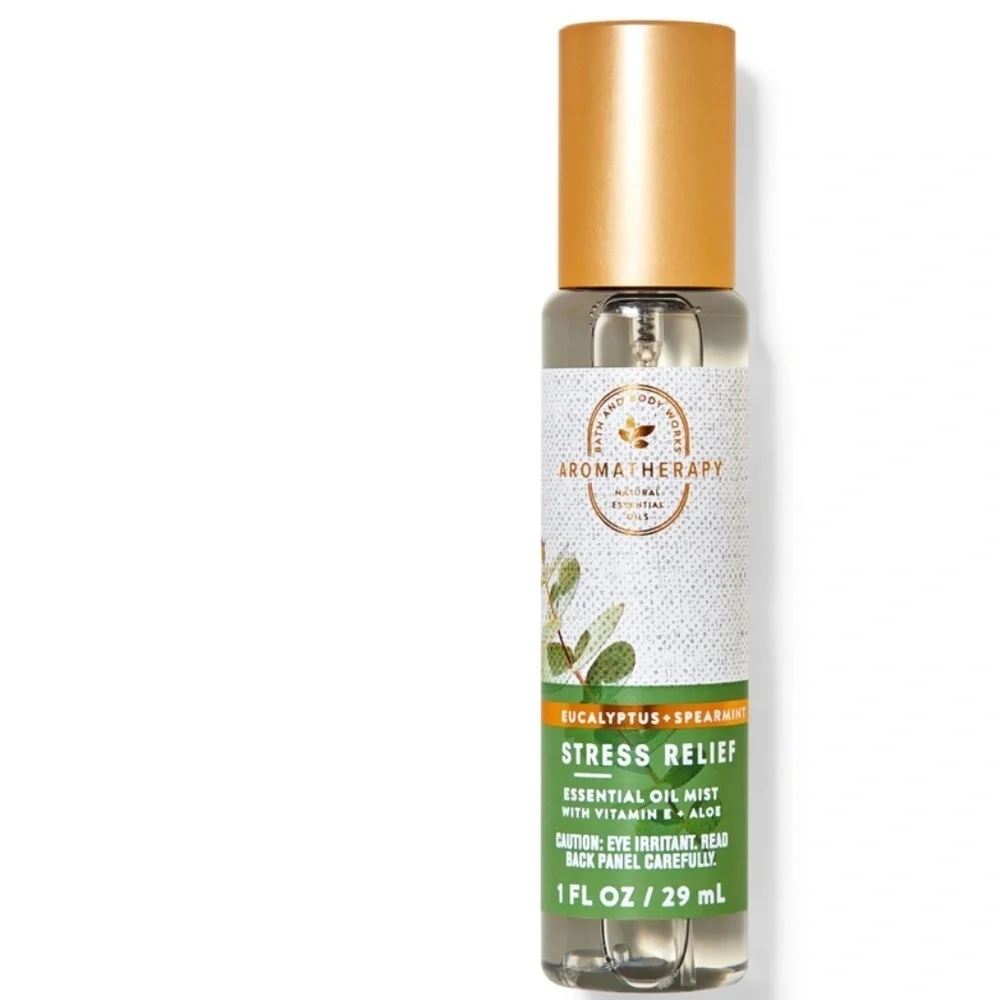 Bath & Body Works Aromatherapy Eucalyptus Spearmint Gift Set + Essential Oil